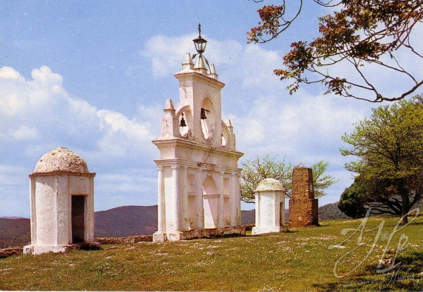 AHPH. F-001/256. Campanario en la Peña de Arias Montano. Alájar (Huelva). AHPH. F-001/256. Campanario en la Peña de Arias Montano. Alájar (Huelva).