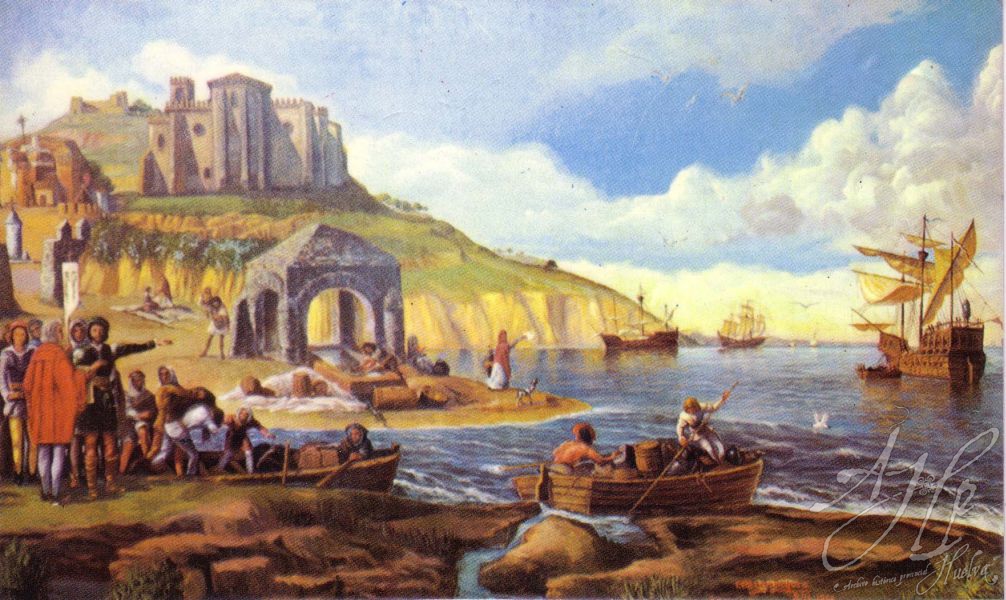 AHPH. F-001/260. Cuadro de Evaristo Dominguez. Palos de la Frontera (Huelva). AHPH. F-001/260. Cuadro de Evaristo Dominguez. Palos de la Frontera (Huelva).