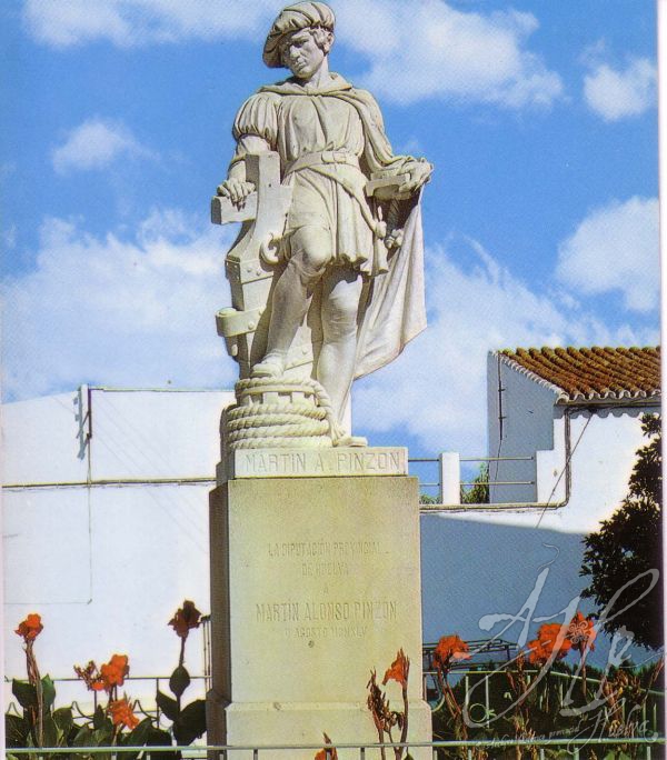 AHPH. F-001/265. Monumento a Martín Alonso Pinzón. Palos de la Frontera (Huelva). AHPH. F-001/265. Monumento a Martín Alonso Pinzón. Palos de la Frontera (Huelva).