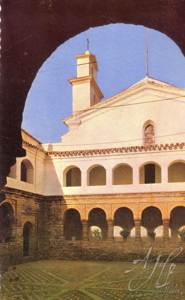 AHPH. F-001/274. Patio Mudéjar La Rábida (Palos de la Frontera-Huelva). AHPH. F-001/274. Patio Mudéjar La Rábida (Palos de la Frontera-Huelva).