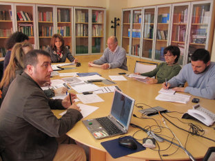 Reunión de la comisión provincial de valoración de los proyectos de la Agencia I