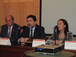 Un momento del acto de presentación.