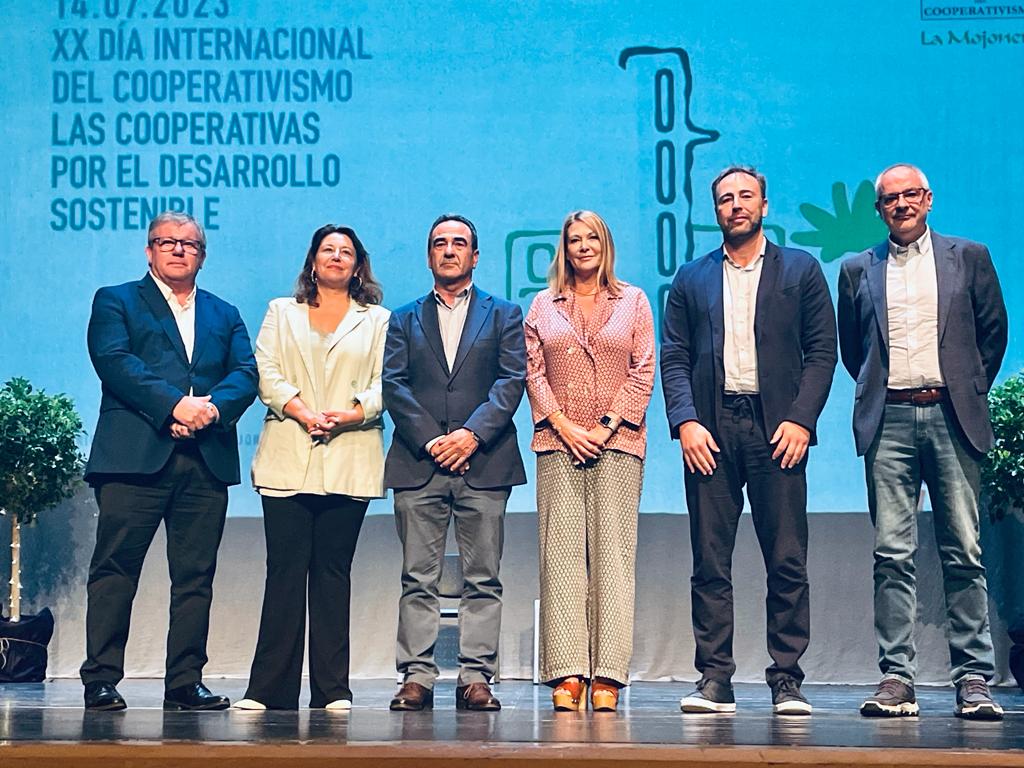 La consejera Carmen Crespo en la celebración del XX Día del Cooperativismo