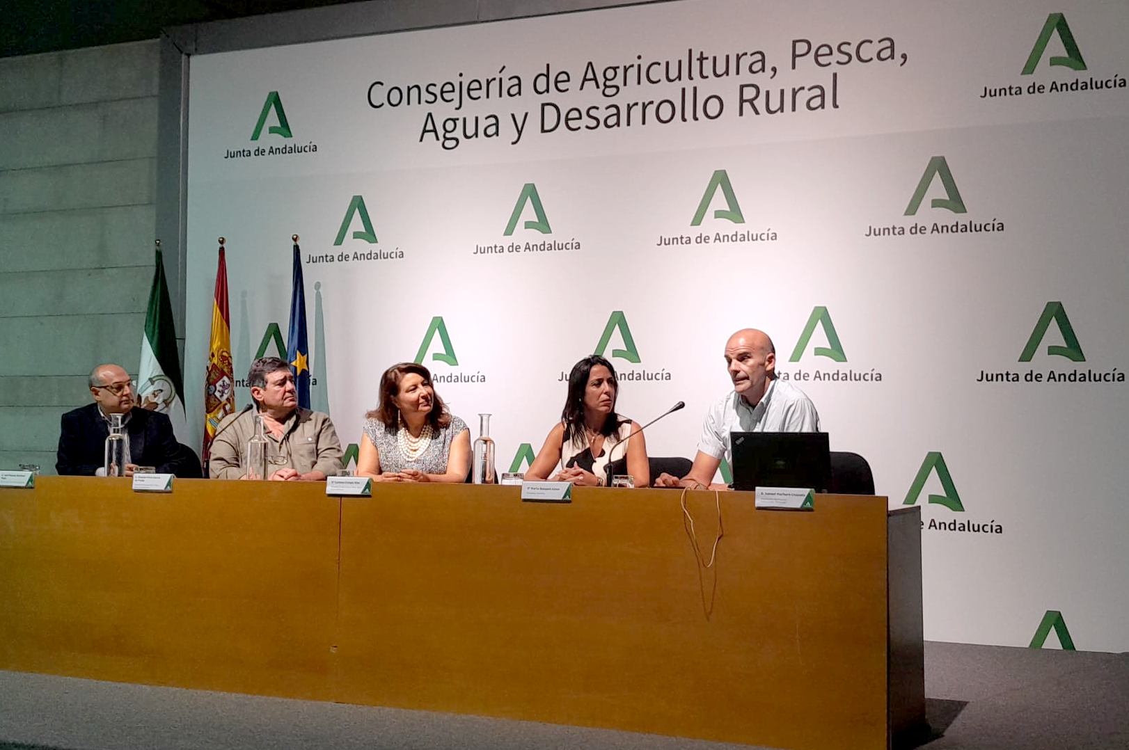 Un momento del acto de presentación de los resultados del proyecto.