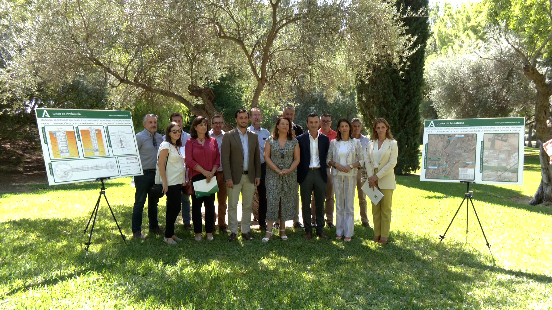 Imagen de archivo de la consejera Carmen Crespo en la EDAR de Tablada