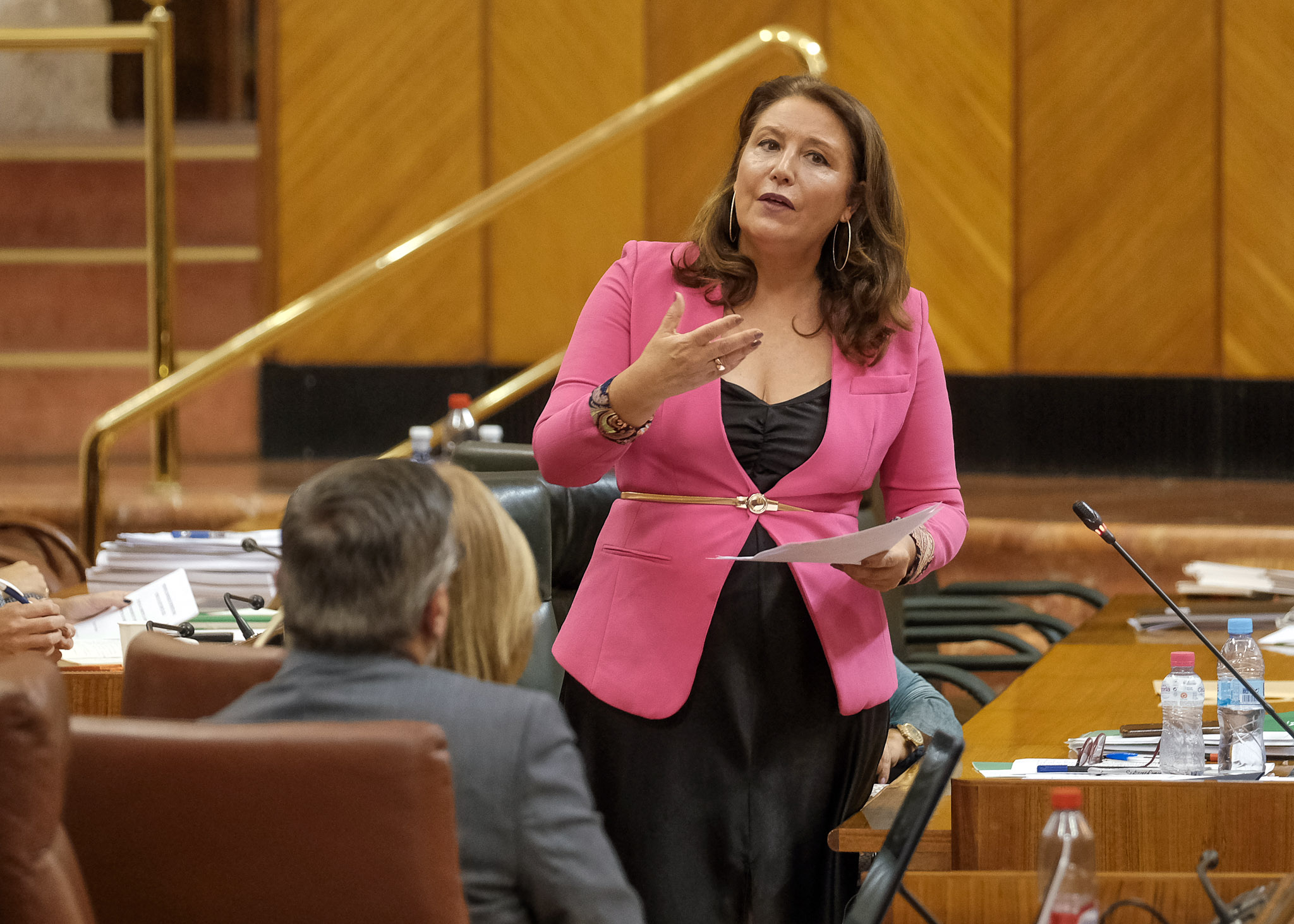 La consejera de Agricultura, Pesca, Agua y Desarrollo Rural, Carmen Crespo