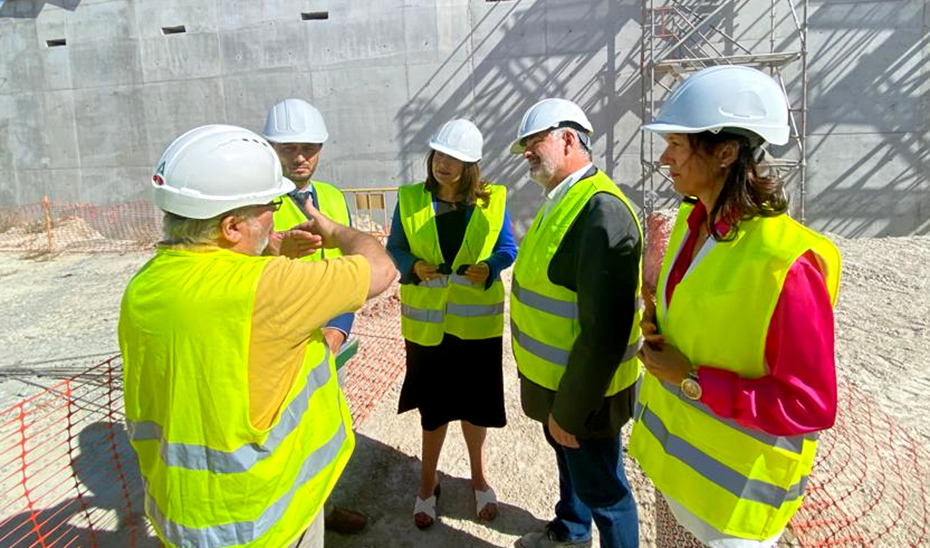 Imagen de archivo de la consejera Carmen Crespo en la Sierra Sur de Sevilla