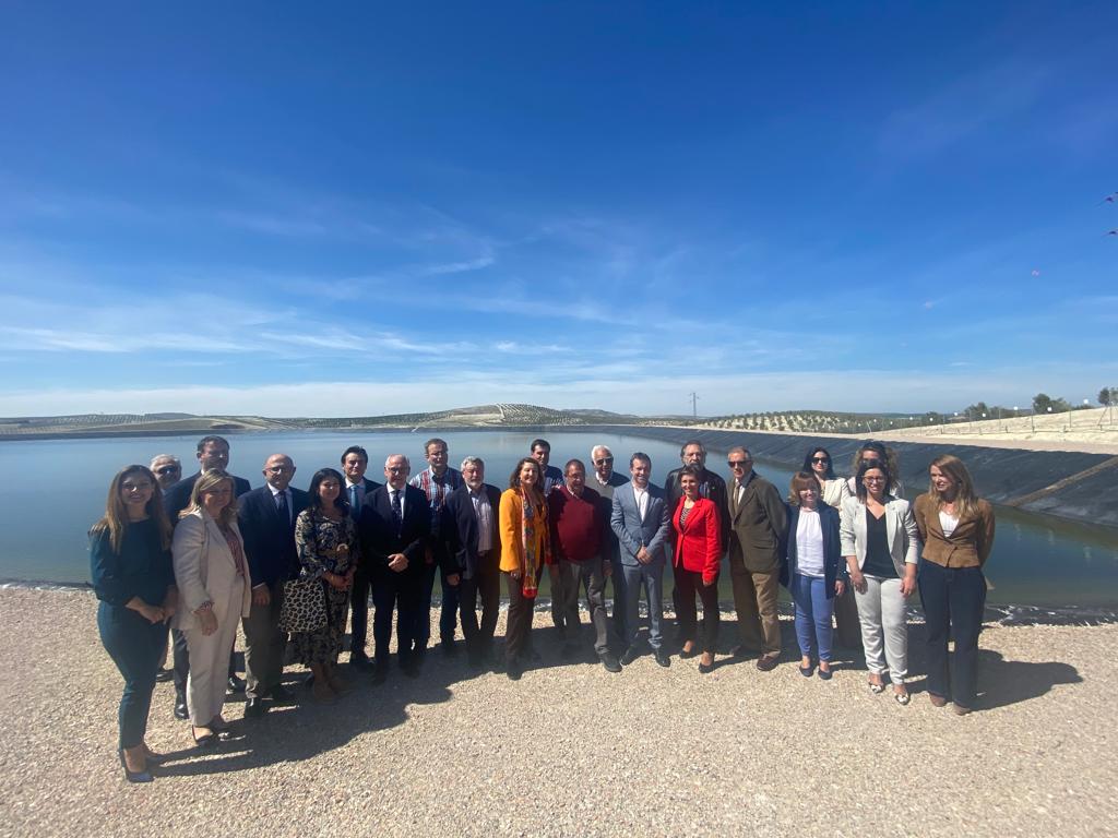Imagen de archivo de la consejera Carmen Crespo en la Balsa Norte de Jaén