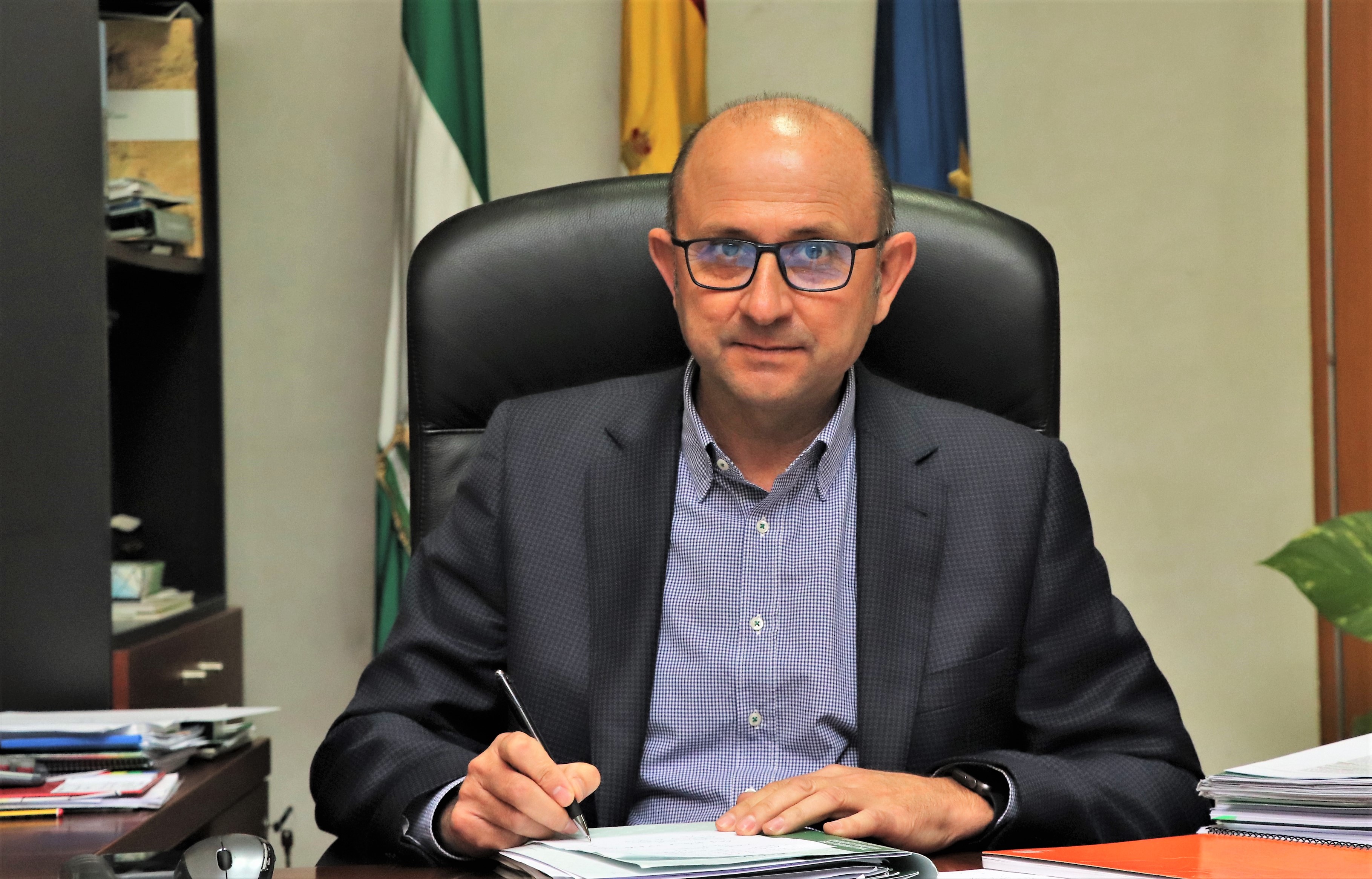 El secretario general Manuel Gómez Galera