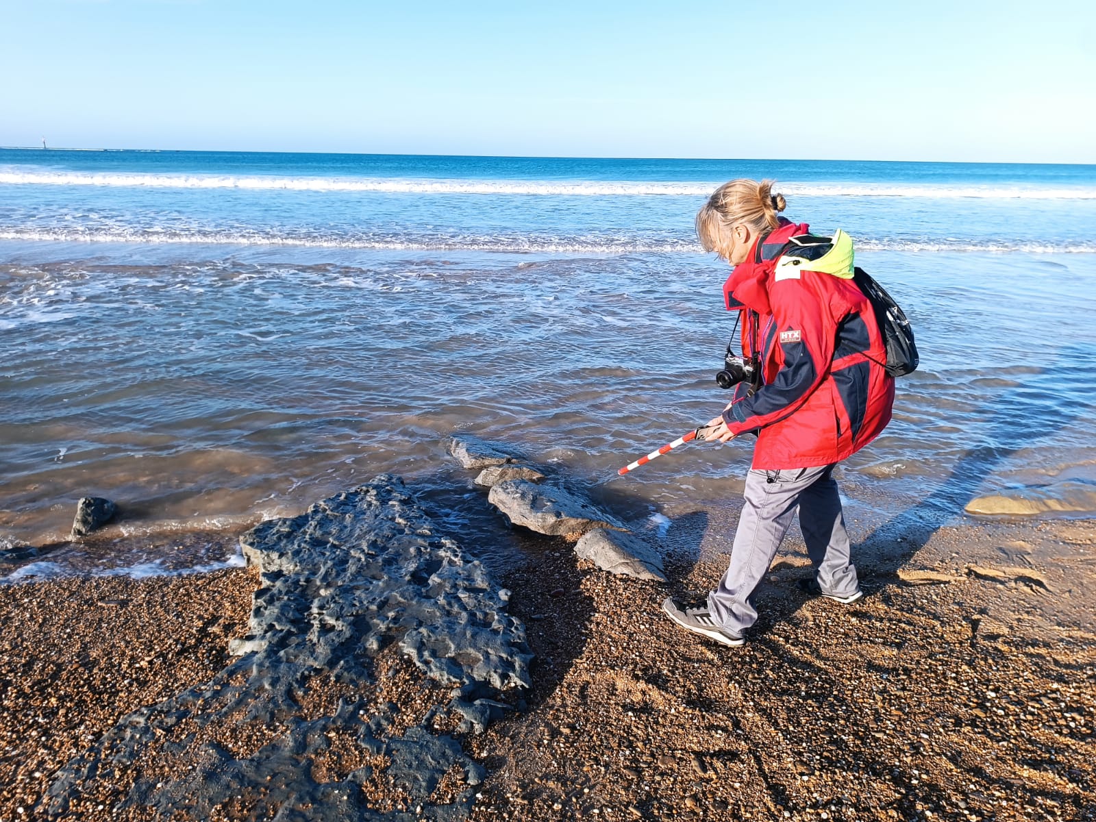 Prospección arqueológica en las zonas intermareales de las playas de Cádiz