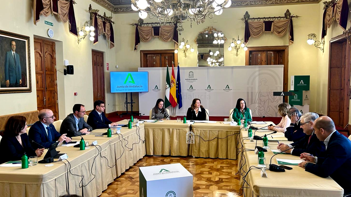 Acto de constitución del consejo rector del Instituto Mixto de Investigación, Transferencia e Innovación de Andalucía (Imitia)