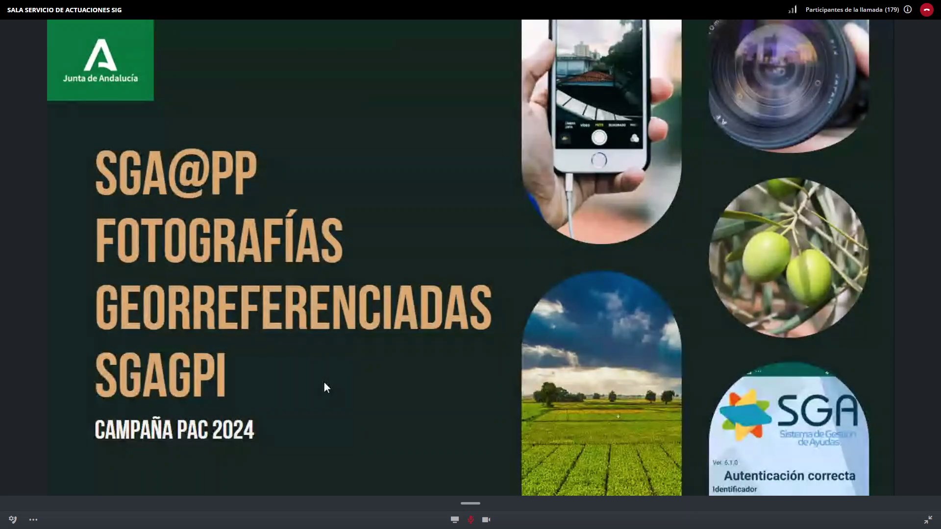 Aplicación informática SGA@APP