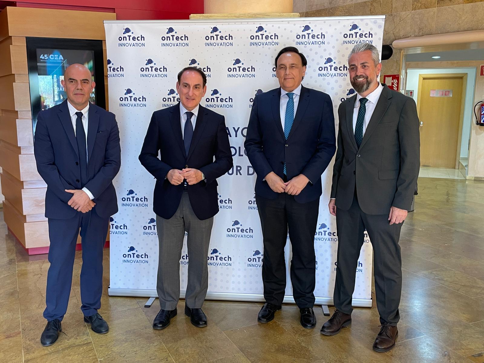 Villamandos en la inauguración de la asamblea general del clúster OnTech Innovation