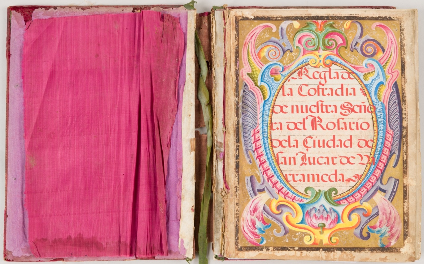 Regla de la Cofradía del Rosario de Sanlúcar de Barrameda (Cádiz), procedente de la iglesia de Santo Domingo de Guzmán