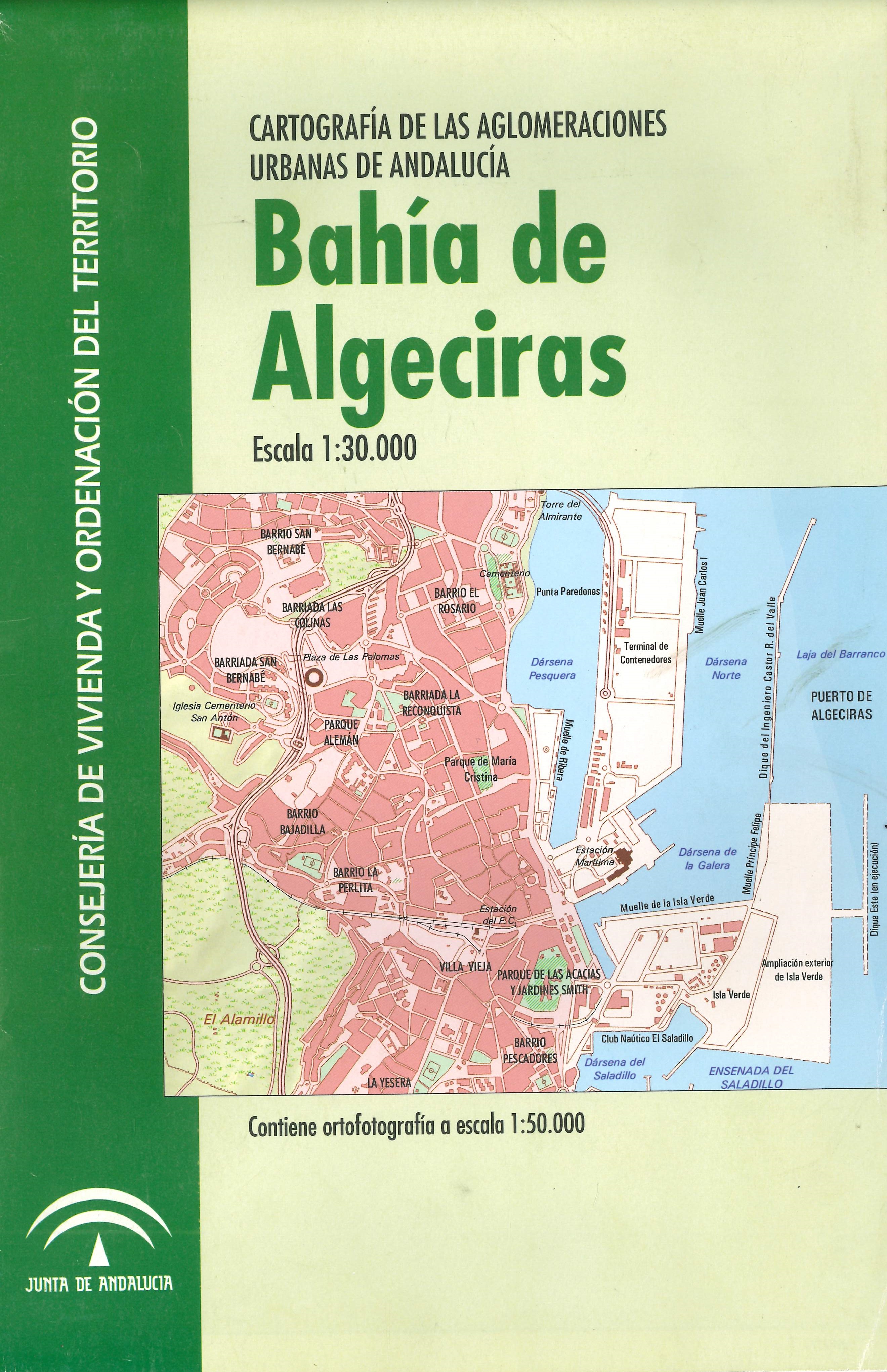 Imagen representativa de la publicación Bahía de Algeciras, escala 1:30.000
