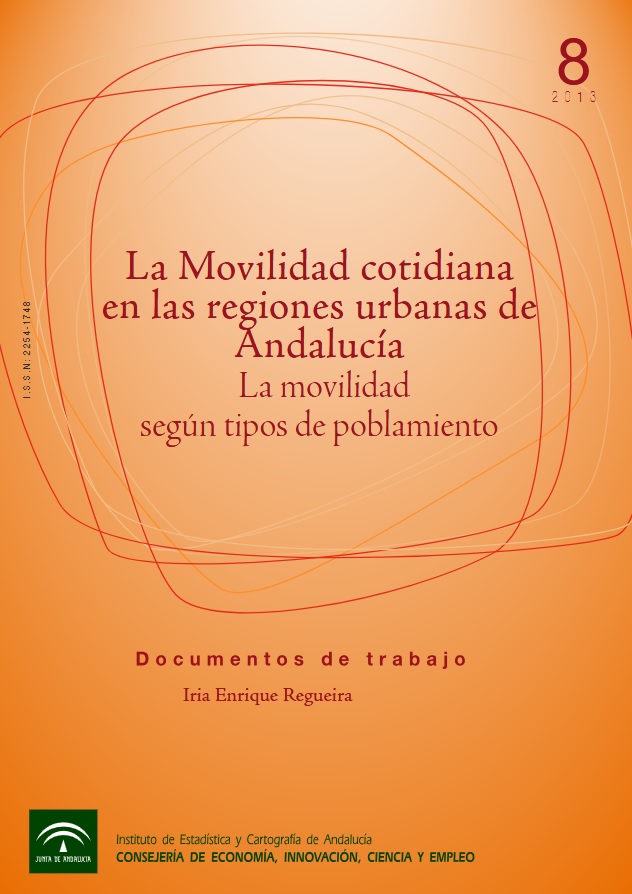 Imagen representativa de la publicación La movilidad cotidiana en las regiones urbanas de Andalucía_tipos de poblamiento_pdf