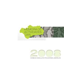 Portada Memoria CARL 2008