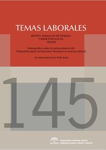 Portada Revista Temas Laborales nº 145/2018