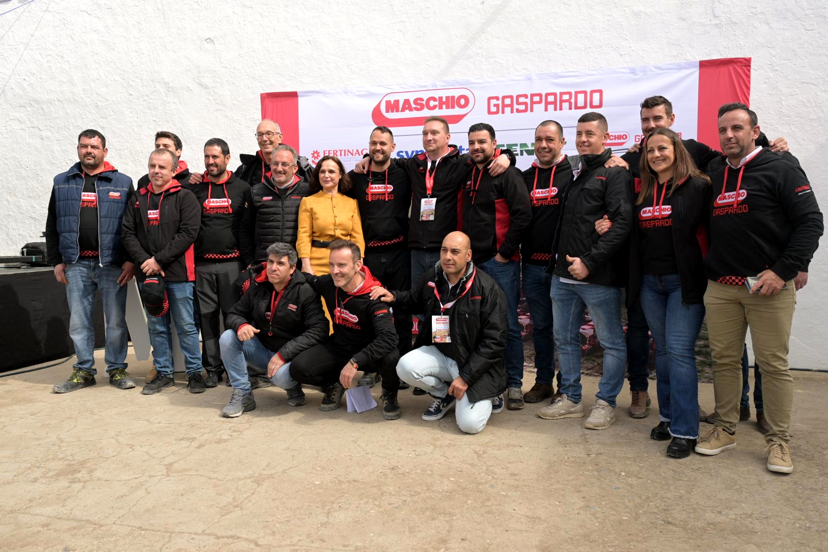 Raquel Espín asiste a la jornada de clausura del reto 'Desafío 24 horas de siembra non-stop'