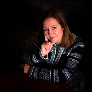 La poeta María de los Ángeles Lonardi