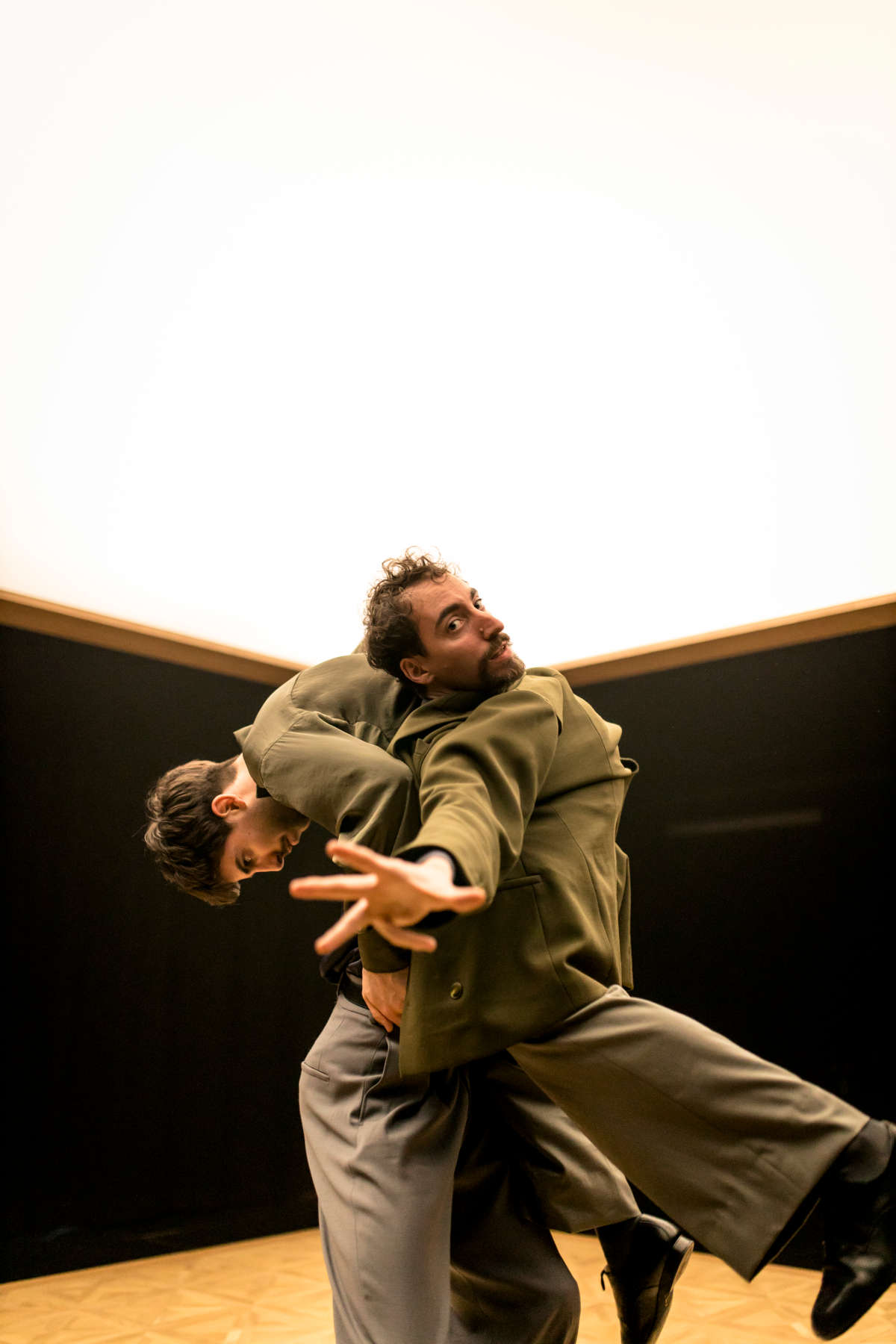 Espectáculo de danza ‘Los perros’, de la compañía navarra Led Silhouette 