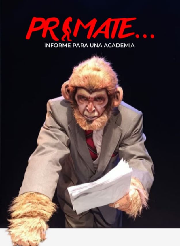 Escenafísica presenta Primate... informe para una academia, inspirada en la obra de Franz Kafka (1883-1924)