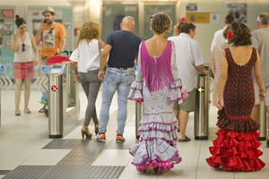 El Metro de Málaga dará cobertura a la Feria de agosto.
