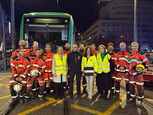 Simulacro metro de Granada