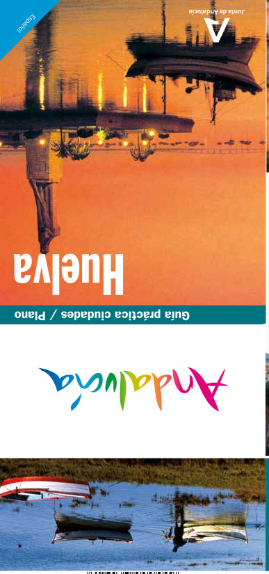 Fotografía de la primera página del folleto plegado