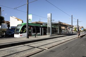 Metro de Granada catenaria