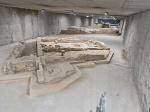 El espacio expositivo albergará los vestigios hallados durante la última fase de construcción con el equipamiento para su divulgación