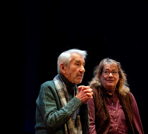 José Sacristán y Ana Marzoa