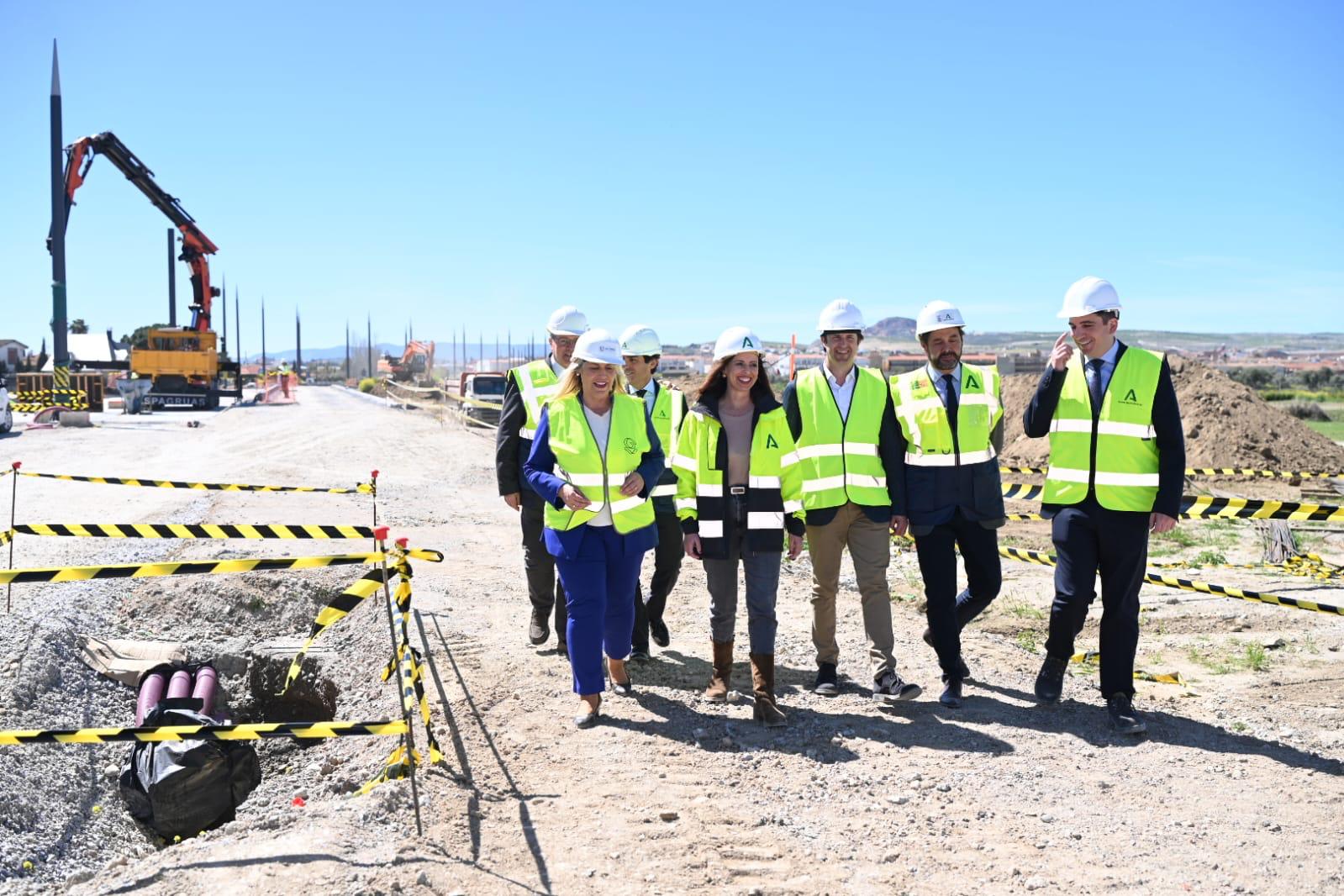 Metro de Granada vigas río Dilar