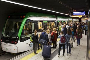 El mes de noviembre ha marcado récord de usuarios en el Metro de Málaga.