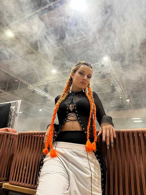 La rapera y cantante Insert Soul