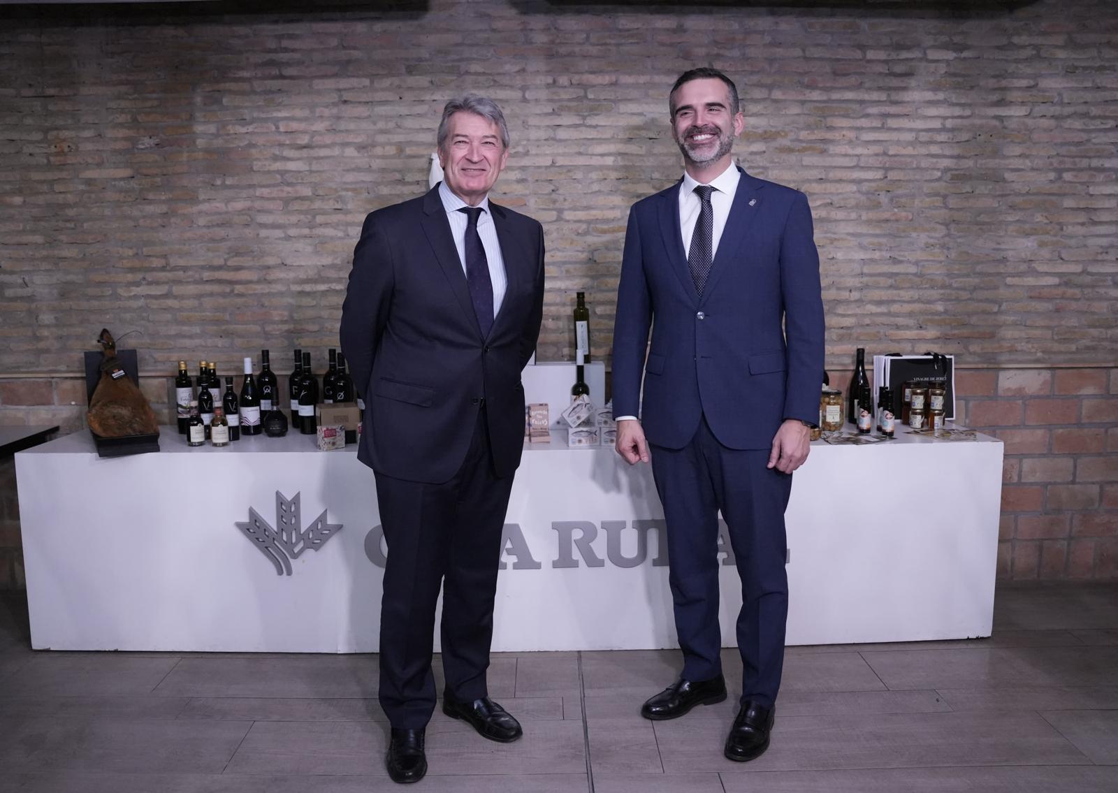 Ramón Fernández-Pacheco clausura la asamblea anual de la Conferencia Andaluza de Consejos Reguladores. de DO e IGP