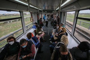 Usuarios metro de Sevilla