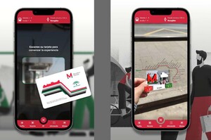 Si tienes la tarjeta bonometro puedes disfrutar además de la información  en Realidad Aumentada.