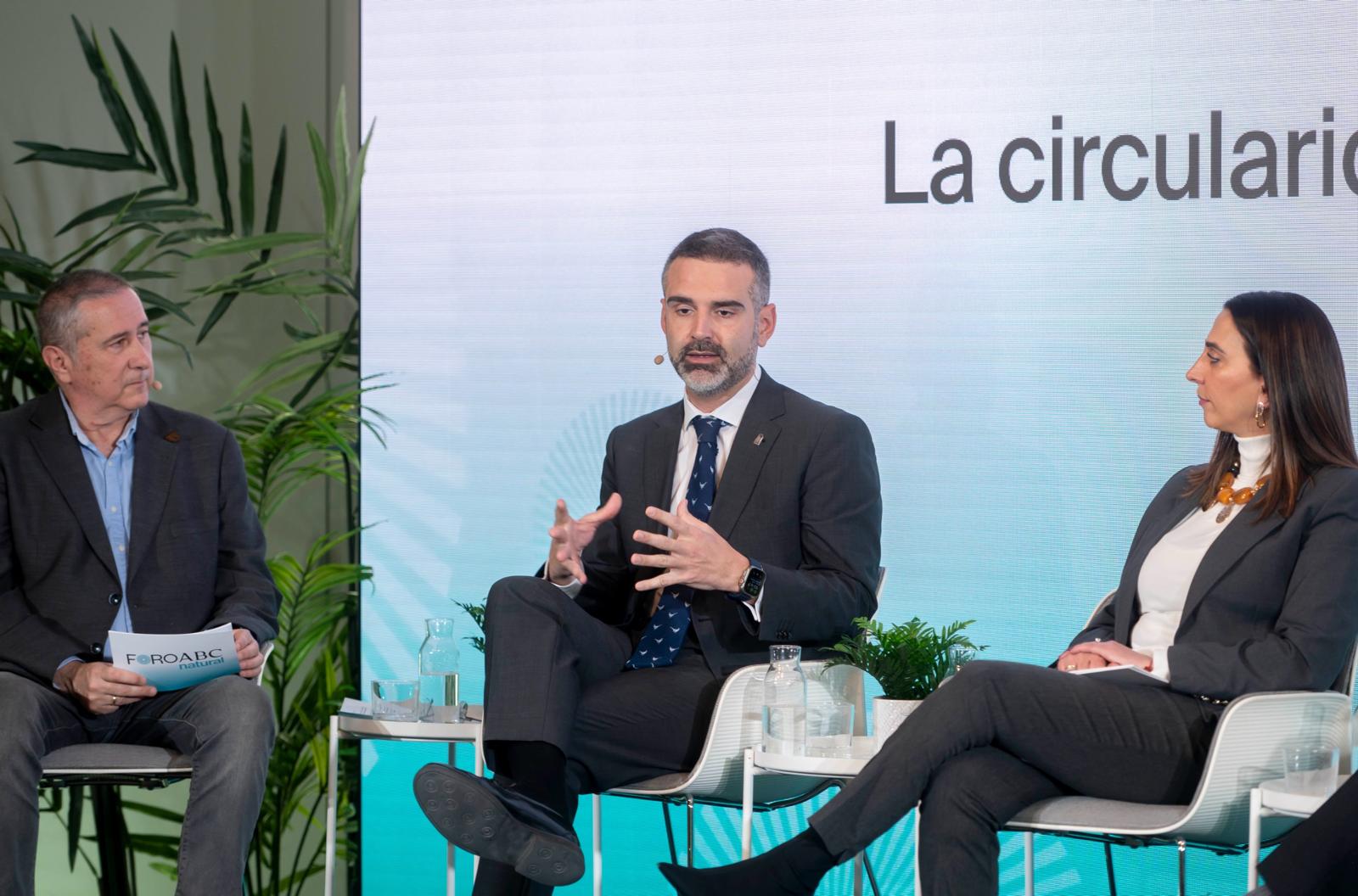 El consejero participa en el foro de ABC 'La circularidad del agua'