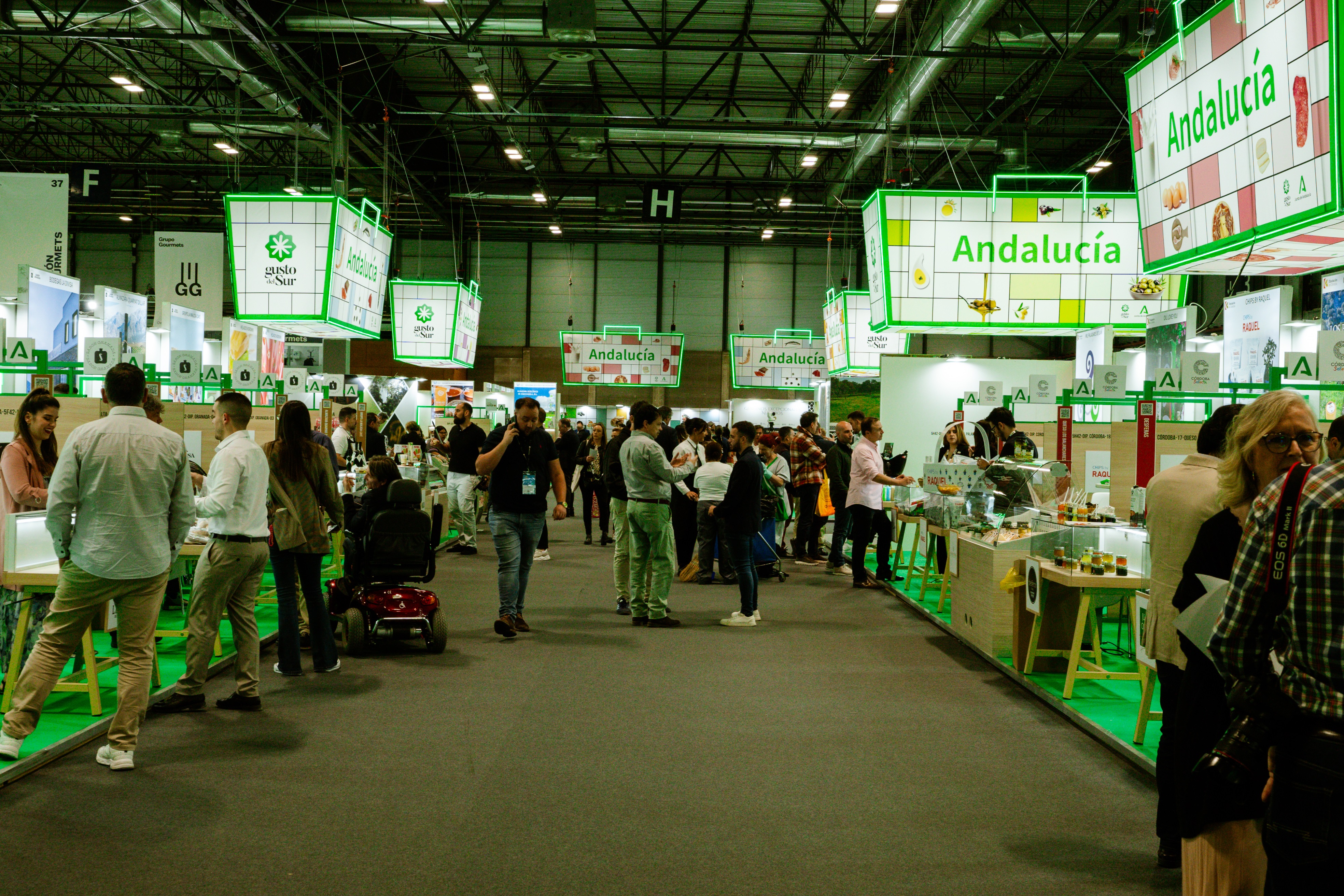 Una de las ferias agroalimentarias con productos de Gusto del Sur.