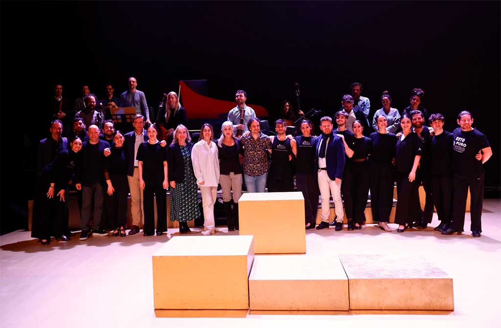 Componentes del Ballet Flamenco de Andalucía