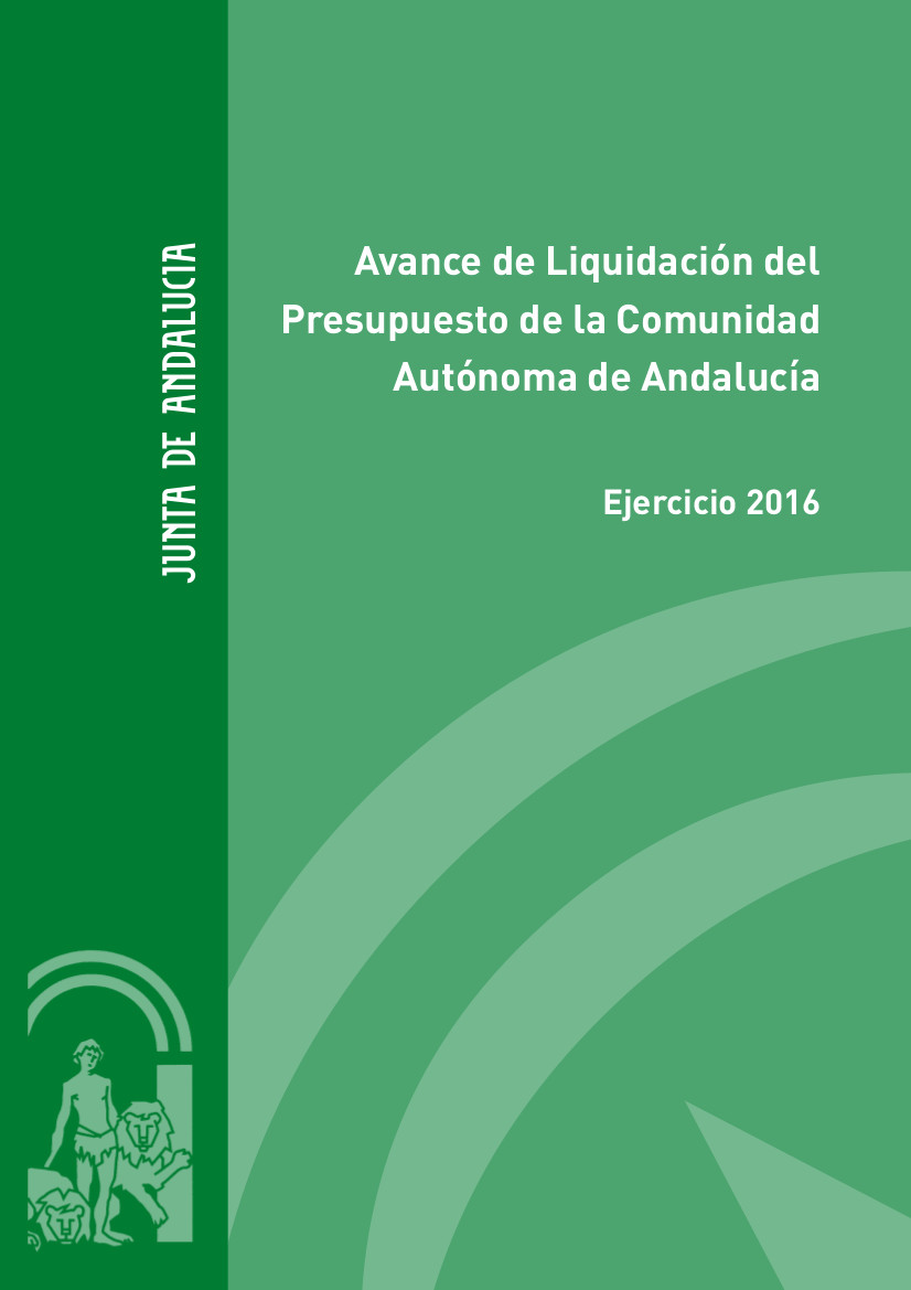 Avance de liquidación: Ejercicio 2016
