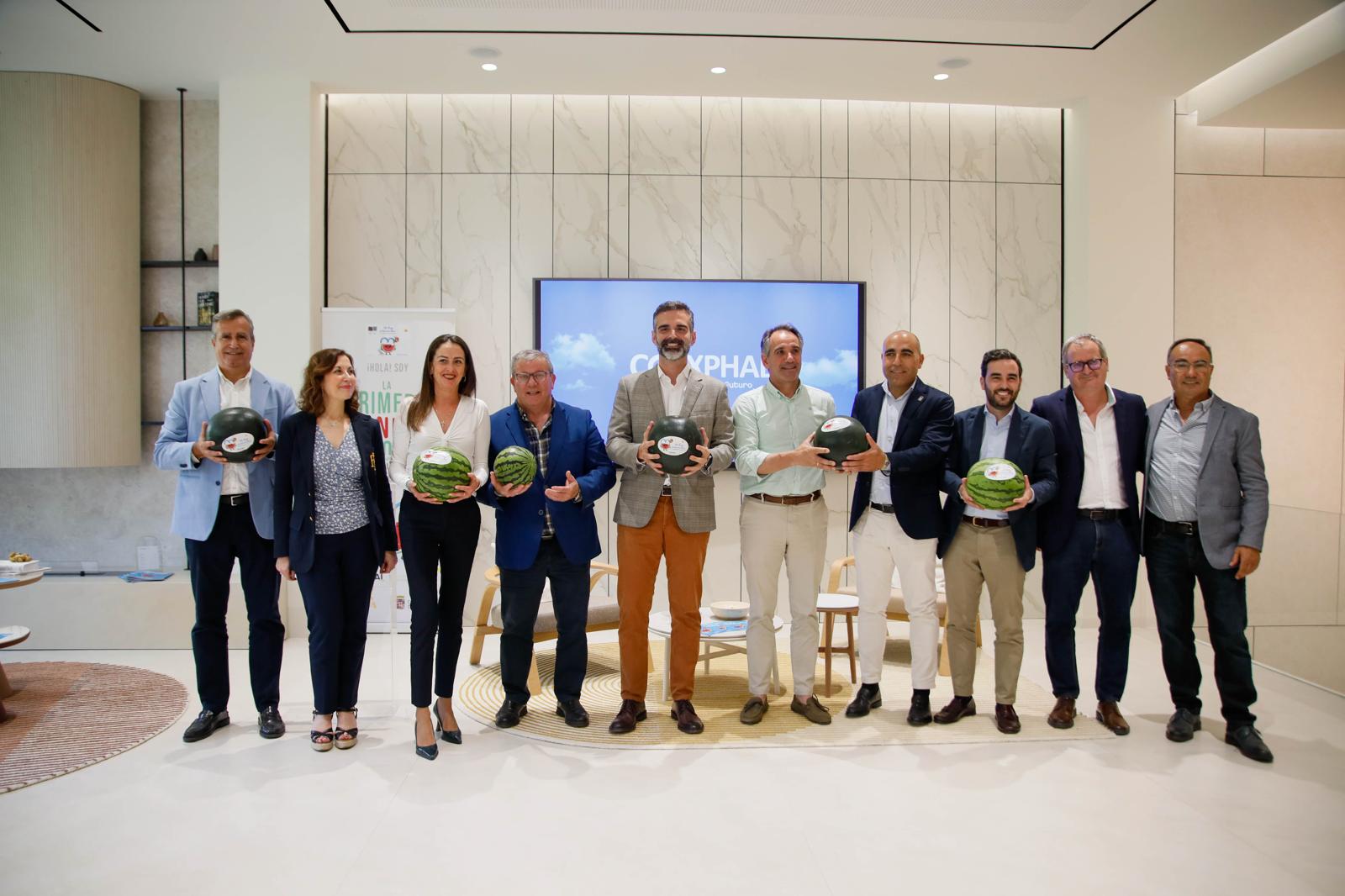 Presentación de la campaña de promoción de la sandía por parte de Coexphal