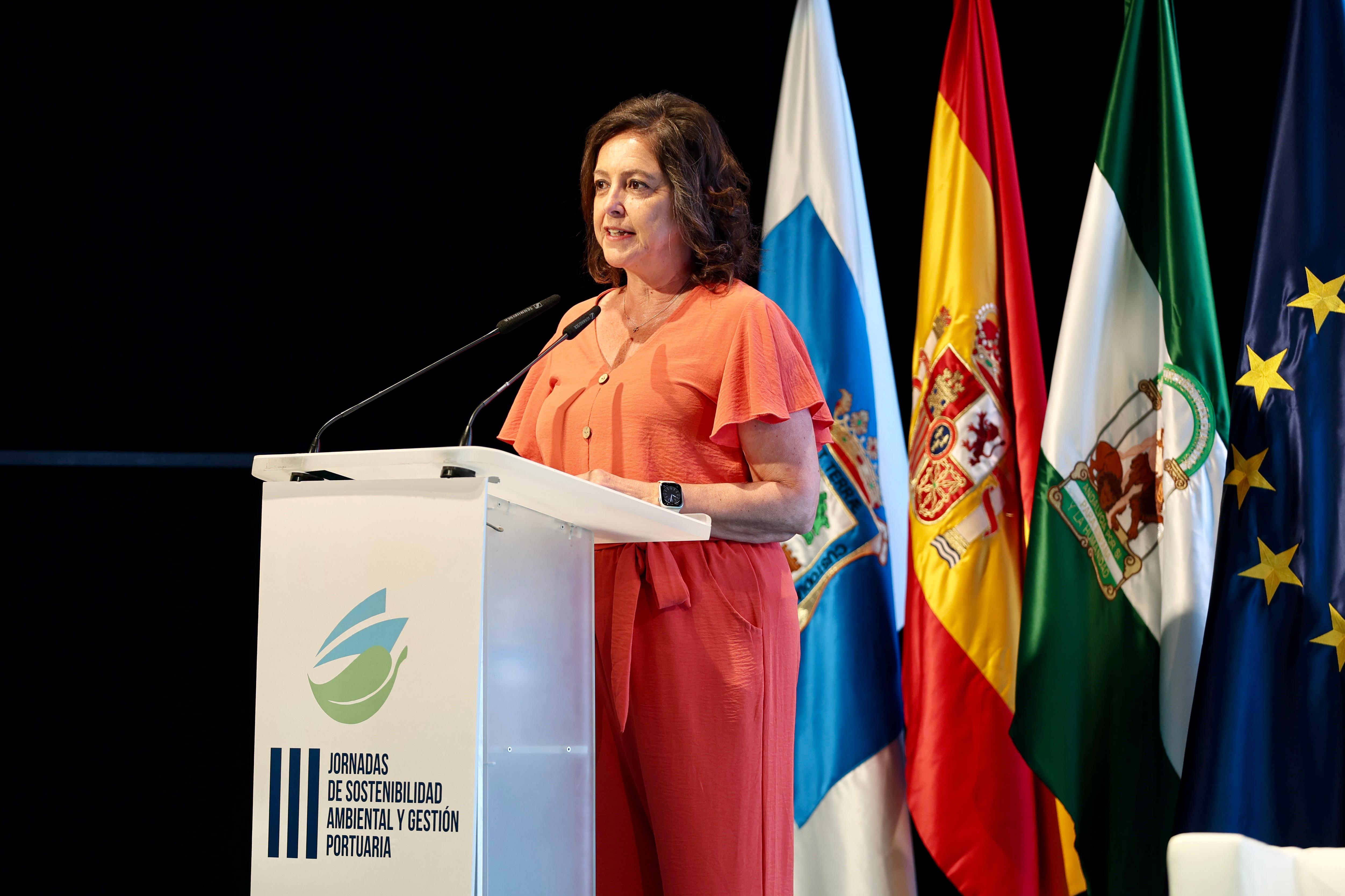 Catalina García, durante su intervención en la jornada.