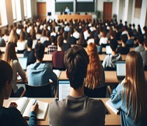 Alumnos en un aula universitaria