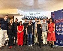 Jóvenes promesas del flamenco participantes en la Peña Torres Macarena