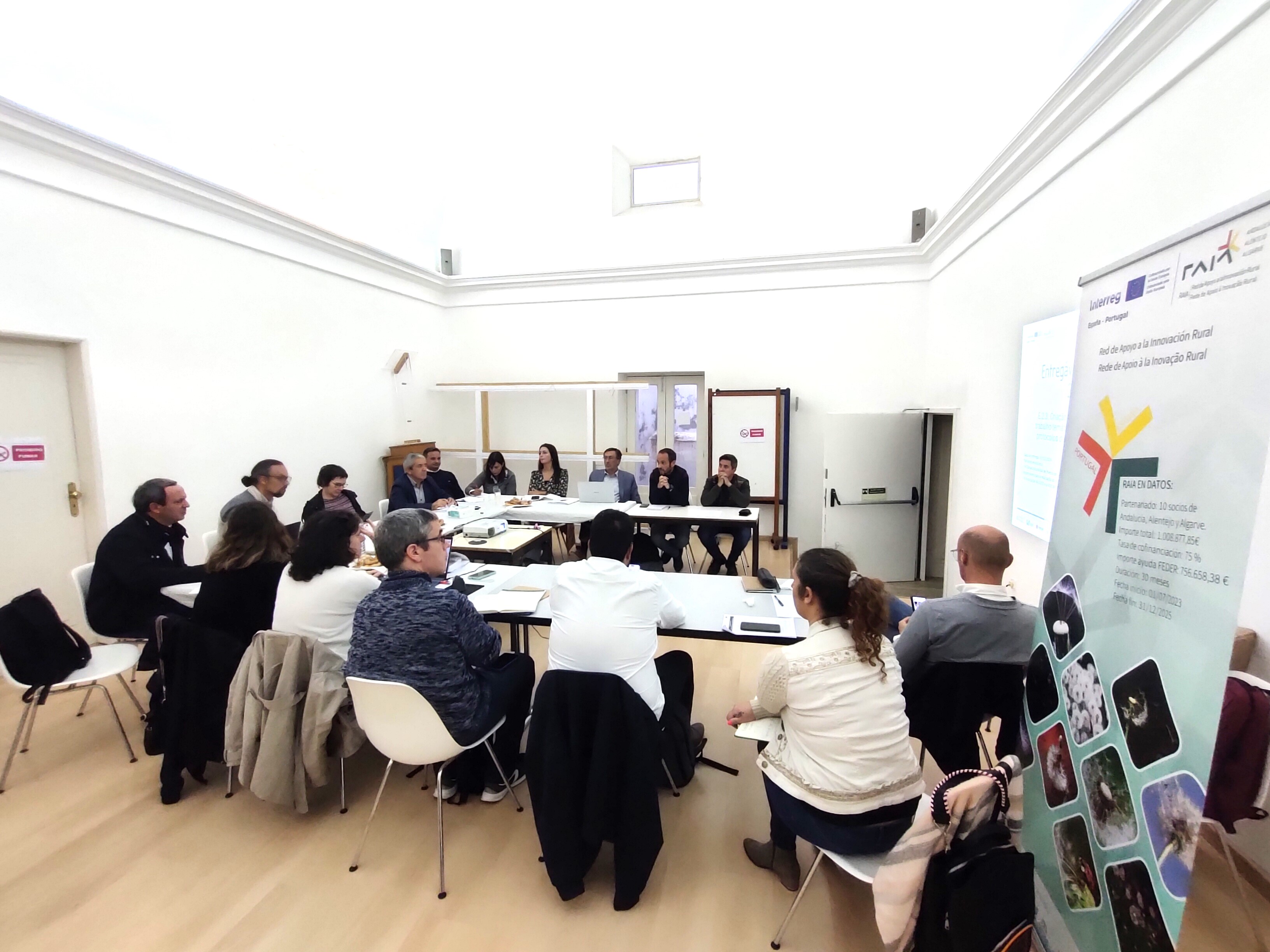 Formación en el marco del proyecto RAIA