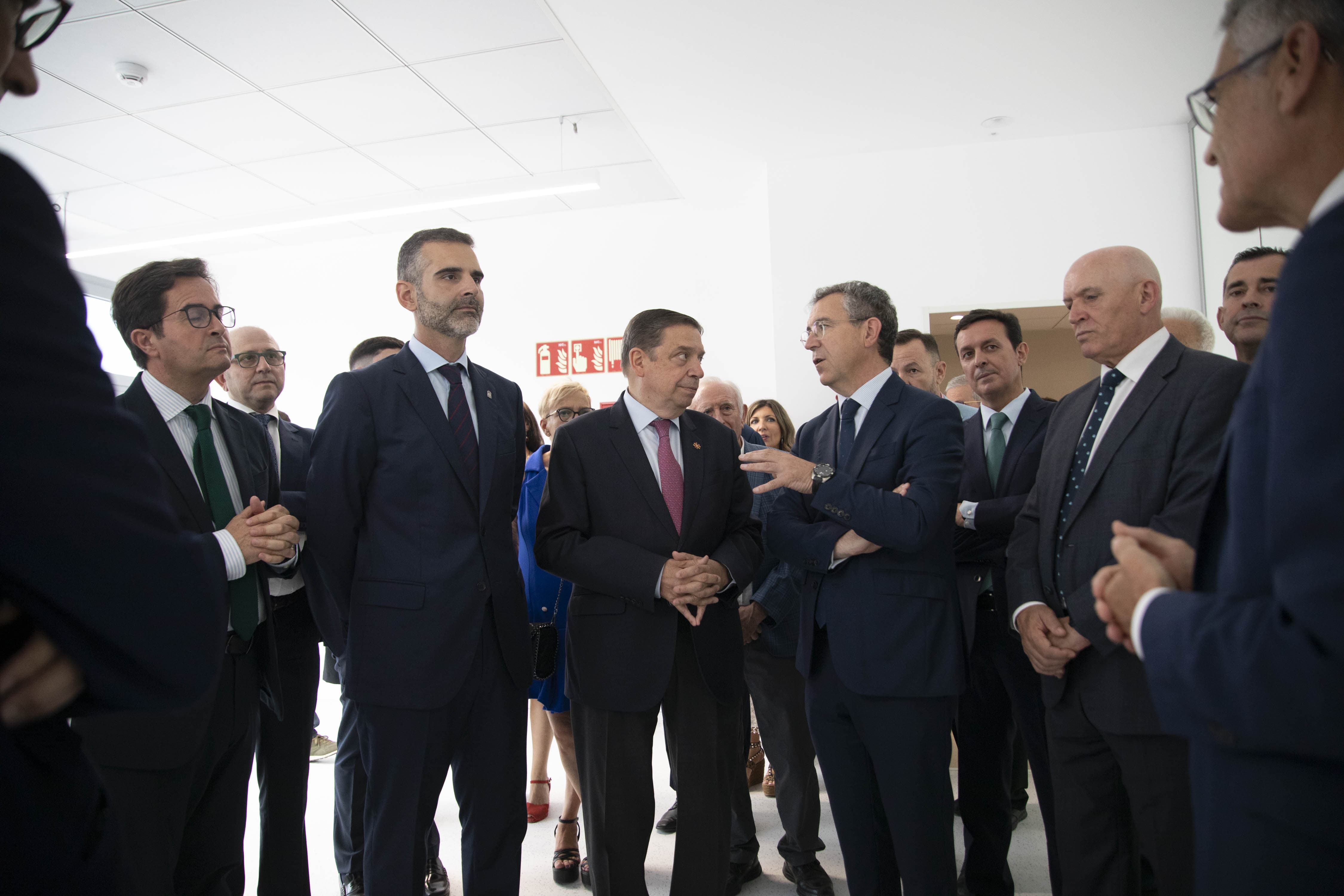 Fernández-Pacheco en el 50 aniversario de la Estación Experimental de Cajamar.