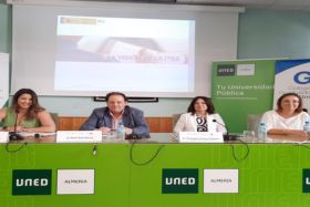 Mariola Lorite, Rafael Zafra, María de los Ángeles Álvarez y María del Mar Pérez