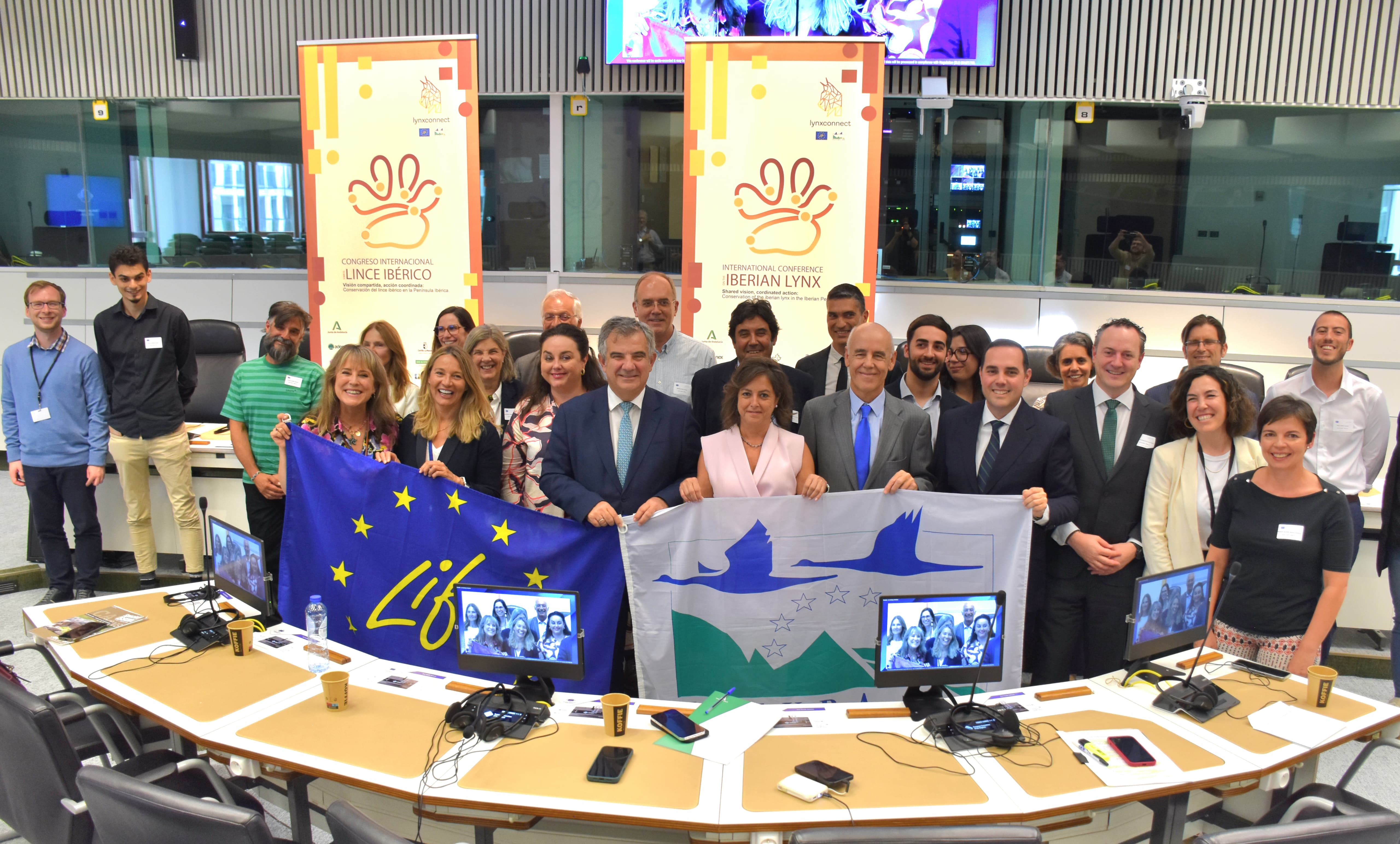 Catalina García ha anunciado la apuesta de la Junta por coordinar el Proyecto LIFE LynxConnect en el periodo 2026-2031.